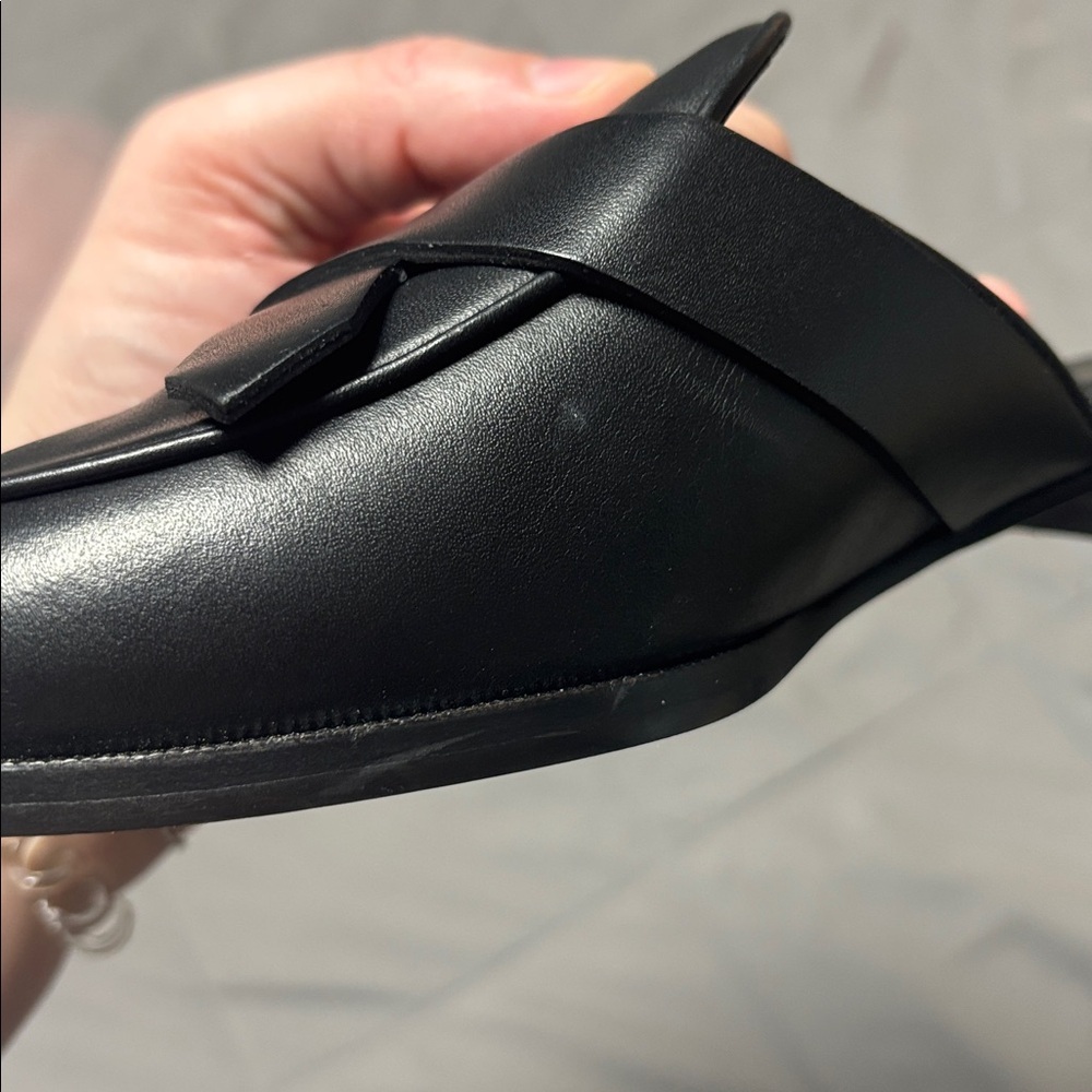 Frame Le Willoughby Mule Black Spanish Leather Size 5 - Picture 16 of 16